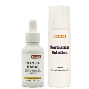 R156 RI PEEL Basic for Chemical Peeling. Professional Use 30ml  TCA 12%, Sali 12%, Phenol 12%, Retinol 0.3%, Vit C 4%, Allantoin 3%