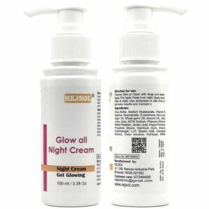 R126 Glow all Night Cream 100 gm Routine Night Cream for Glow and whitening