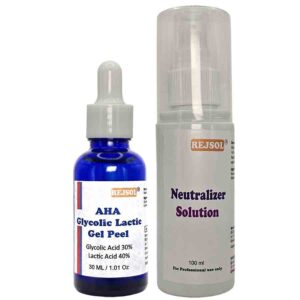 R24 AHA Glycolic Lactic Gel Peel 30ML  Glycolic Acid 30%, Lactic Acid 40%
