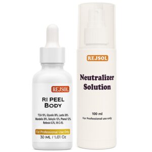 R161 RI PEEL Body for Chemical Peeling. Professional Use 30ml  TCA 12%, Glycolic 35%, Lactic 30%, Mandelic 20%, Sali 12%, Phenol 12%, Retinol 0.3%, Vit C 4%, Allantoin 3%